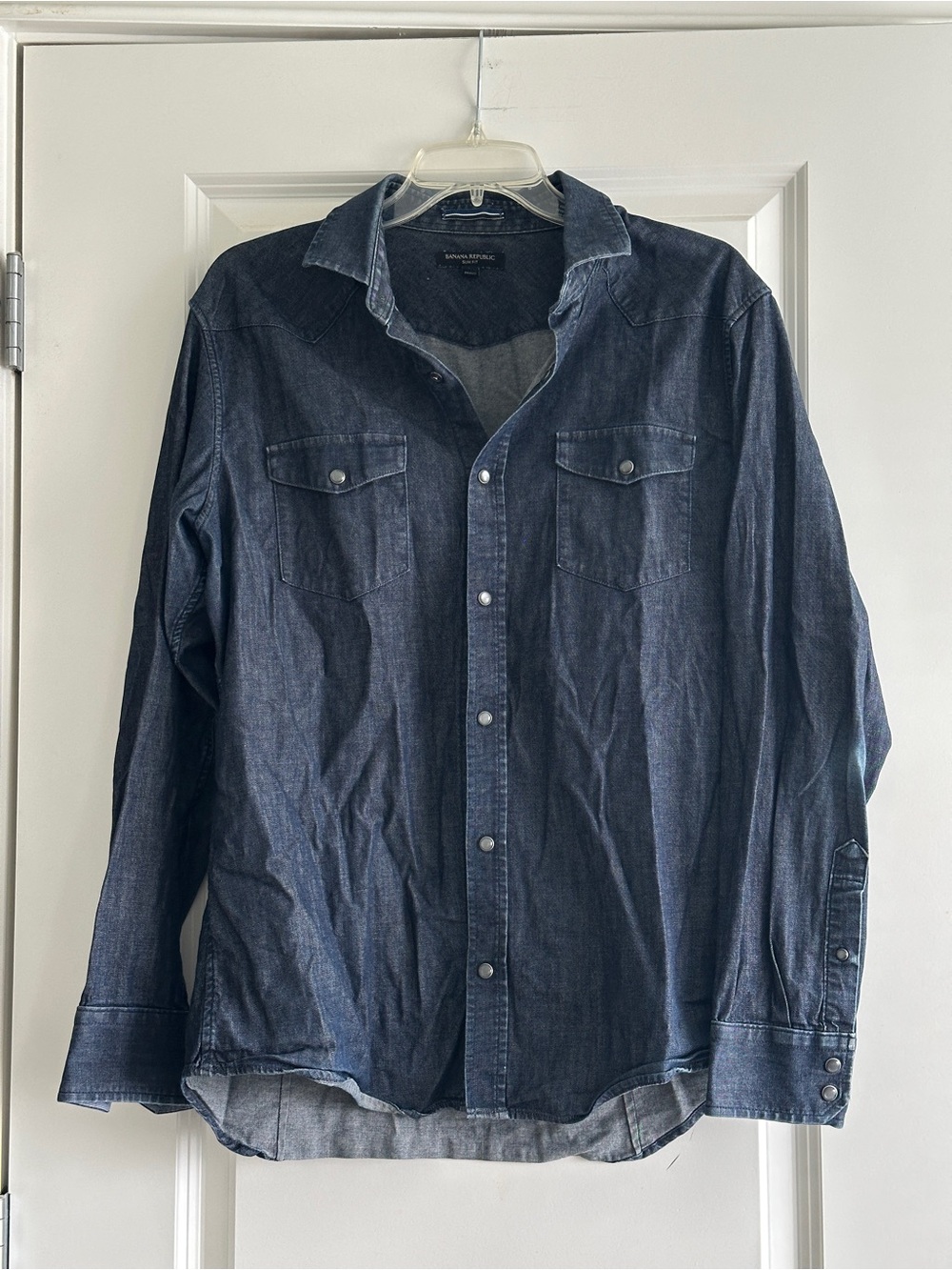 Banana Republic Dark Blue Denim Shirt